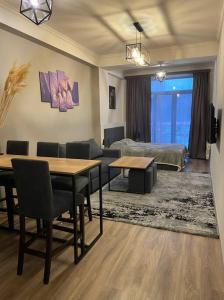 Χώρος καθιστικού στο Jazzy Apartment, Kechi House Tsaghkadzor