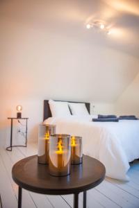 Posteľ alebo postele v izbe v ubytovaní Huis ALNA 1