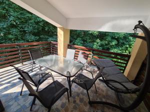 Un balcon sau o terasă la Penthouse luxury Predeal View