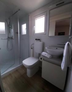 Een badkamer bij Mobile Home Sole