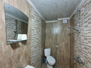 Koupelna v ubytování Дамяновата къща
