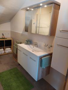 Ванна кімната в Appartement Naturnah