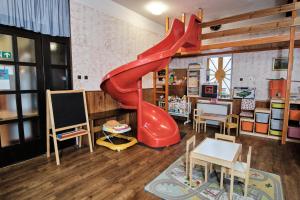 Posezení v ubytování Treehouse Křemílek