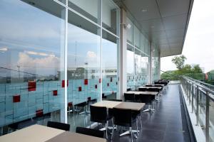 Balkón nebo terasa v ubytování Amaris Hotel Palembang