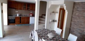Dapur atau dapur kecil di Casa da Aldeia