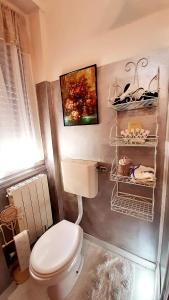 Koupelna v ubytování B&B Rosa