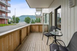 En balkong eller terrasse på ARCTIC HOMES - Quality Living