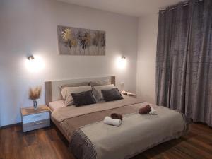 Posteľ alebo postele v izbe v ubytovaní Brand new apartment "Filip"