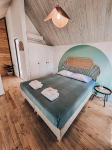 Postel nebo postele na pokoji v ubytování Little Escape + 21 fotografií