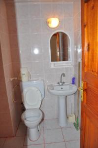Kúpeľňa v ubytovaní Keramos Pansiyon