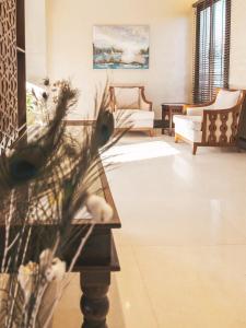 Istumisnurk majutusasutuses Riad Dar Al Rumman