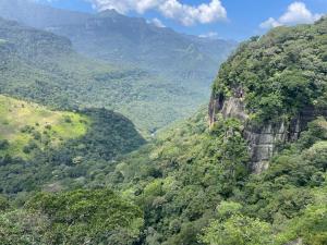 Paesaggio naturale nelle vicinanze del campeggio