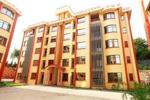 Bygningen som lejligheden ligger i