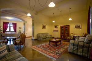 Posezení v ubytování Hotel Salegg