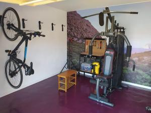 Fitness centrum a/nebo fitness zařízení v ubytování Villa Can Canavaret by SunVillas Mallorca