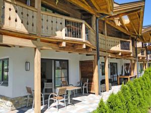 Balkón nebo terasa v ubytování Apartment Mountain Resort-Kaprun by Interhome