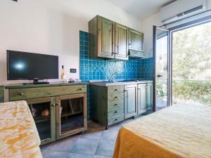 Küche/Küchenzeile in der Unterkunft Apartment Gli Ontani mono by Interhome