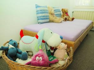Posteľ alebo postele v izbe v ubytovaní Apartment Plavy by Interhome