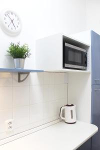 Kuchyň nebo kuchyňský kout v ubytování Modern apartment Michalska 6