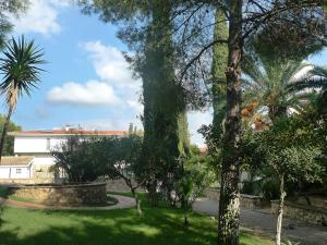 セグル・デ・カラフェルにあるHoliday Home Masia Torrents 6 pers- by Interhomeの木々の庭園