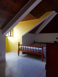 Postel nebo postele na pokoji v ubytování La Villa les Crotons 1 et 2