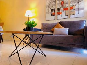 Posezení v ubytování 101 Sky Mirror Homestay
