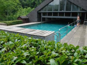 Holiday Home Bosco-TICINO TICKET Inklusive!-4 by Interhomeの敷地内または近くにあるプール