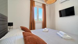 Et tv og/eller underholdning på Apartment 4 friends Apartment Sanja