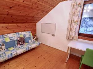 Łóżko lub łóżka w pokoju w obiekcie Apartment Magdalensberg by Interhome