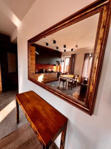 Posedenie v ubytovaní Apartamenty na Maja -1-