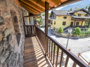 Balkón nebo terasa v ubytování Apartment Les Cors-2 by Interhome