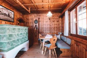 Posezení v ubytování Alpenherz Chalet