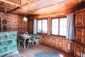 Posezení v ubytování Alpenherz Chalet