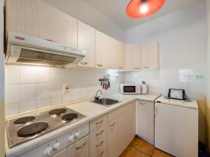Kuchyňa alebo kuchynka v ubytovaní Apartment Lanovka-7 by Interhome