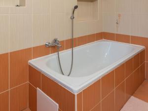 Koupelna v ubytování Holiday Home Desná v Jizerských horách by Interhome
