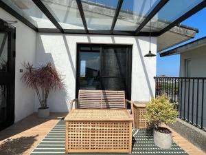 Balkoni atau teres di 鬧鐘關掉旅店 Alarm Off B&B