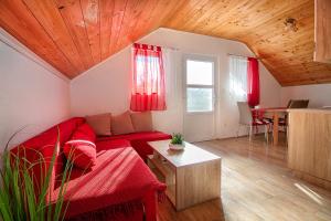 Posezení v ubytování Apartment Ilija