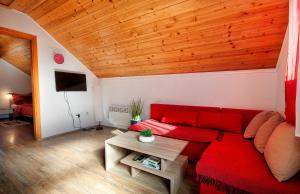 Posezení v ubytování Apartment Ilija