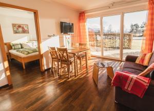 Χώρος καθιστικού στο Vitalpark Blaichach Burgberg