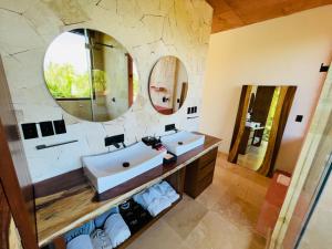 Koupelna v ubytování Tago Tulum by G Hotels