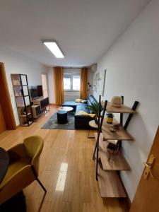 Katil atau katil-katil dalam bilik di Apartman Ares