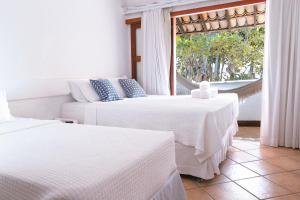 Cama o camas de una habitación en Hotel Quinta do Porto
