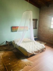Ein Bett oder Betten in einem Zimmer der Unterkunft Agroturismo Bed&Breakfast El Tropezon