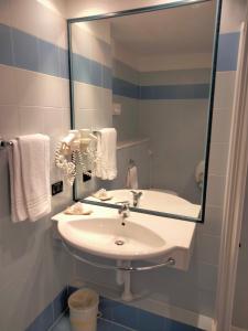 Ванная комната в Hotel Donizetti
