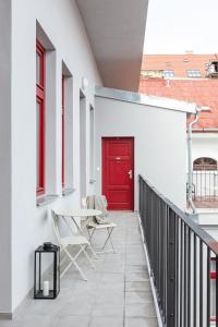 Balkón alebo terasa v ubytovaní TurnKey I Main Bus Station Apartments