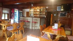 Kuchyň nebo kuchyňský kout v ubytování Pension Horalka 206