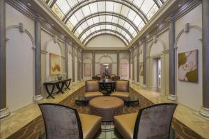 Ein Sitzbereich in der Unterkunft Golden Nugget Hotel & Casino Las Vegas