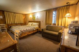 Cama o camas de una habitación en Riverside Motel