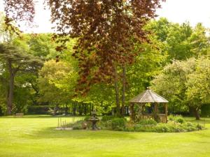 a gazebo in the middle of a park at Beech View in Malton