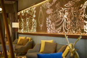 Svetainės erdvė apgyvendinimo įstaigoje de JAVA Hotel Bandung